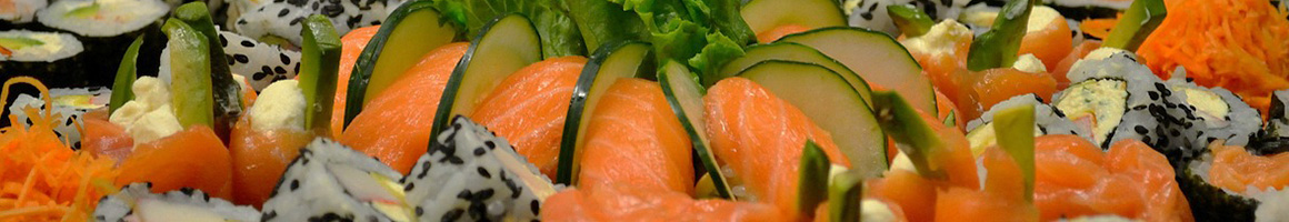 Eating Sushi at Sushi Cafe restaurant in Burlington, MA.